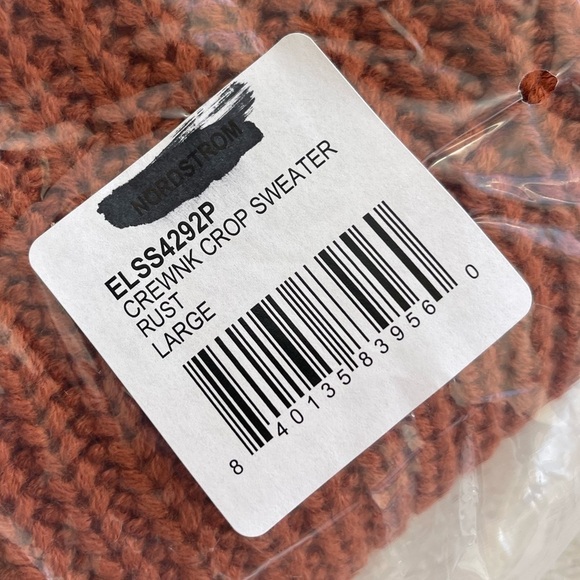 Elodie Rust Crew Neck Sweater - Picture 4 of 8